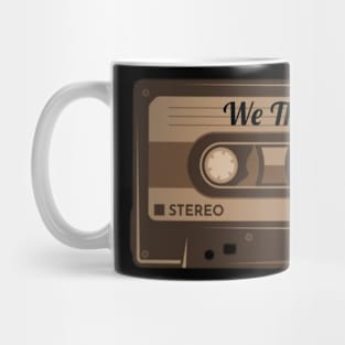 We Three / Cassette Tape Style Mug